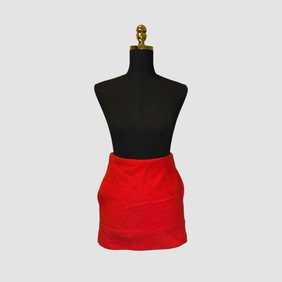 Wool Mini Skirt - Picture 1 of 4